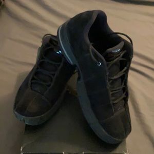 Nike Jordan TE 2 Low 'Triple Black' Mens US 8.5